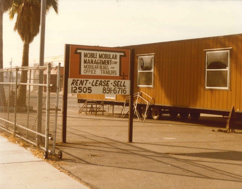 Early Mobile Modular Sign